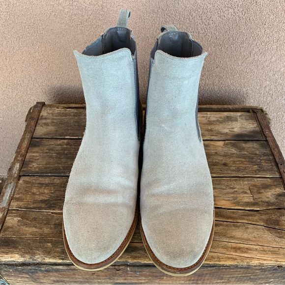 Thursday Boot Co. Grey Suede Chelsie Boot - Picture 3 of 8